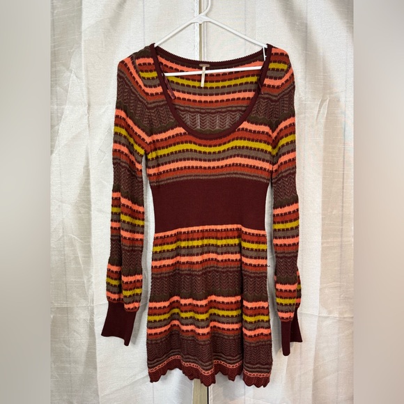Free People Multicolor Striped Knit dress - Picture 10 of 11